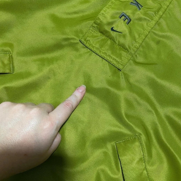 Vintage Nike 90s Anorak Windbreaker Rain Jacket Coat Size XL 1/2 Zip Pullover - Picture 6 of 16